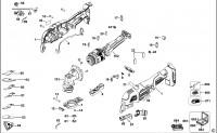 DEWALT DCS355-GB MULITOOL SPARE PARTS TYPE 10