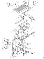 DEWALT DE7335-XJ MORTISING ATTACHMENT SPARE PARTS