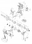 Makita DTD064 14.4 Volt LXT Cordless Impact Driver Spare Parts