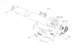 DeWalt DXPH060E Propane Heater Type 1 Spare Parts