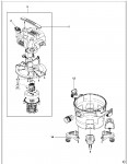 DEWALT DXV23PRO WET & DRY VACCUM SPARE PARTS