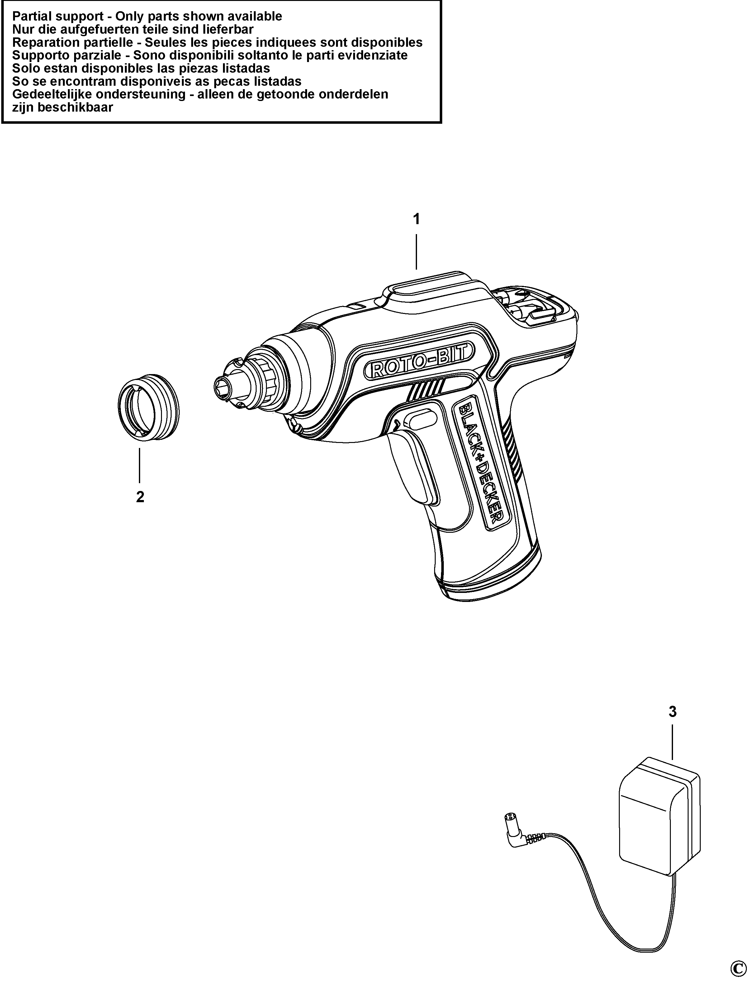 Image of Black & Decker CS36BS cordless screwdriver