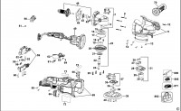 DeWalt DCM848 18V Dual Action Polisher Spare Parts