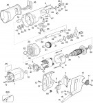 Dewalt DW307MK Reciprocating Saw Type 1 Spare Parts