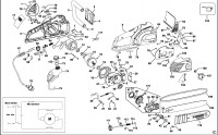 Black & Decker GK1935T Chainsaw Spare Parts TYPE 1