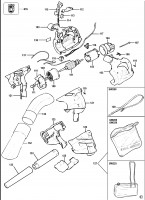 BLACK & DECKER GW200 BLOWVAC (TYPE 3) Spare Parts