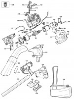 BLACK & DECKER GW225 BLOWVAC (TYPE 3) Spare Parts