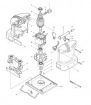 Makita M904 Finishing Sander Spare Parts