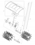 Makita MBCS Power Brush Attachment Spare Parts