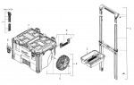 Milwaukee 4932464078 Packout Trolley Case 1 Spare Parts