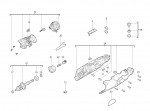 Milwaukee 4000497820 M12BLROT-0 Brushless Rotary Tool Spare Parts