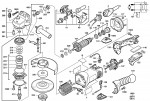 Milwaukee 4000407585 AGV16-180XC Angle Grinder Dms In2 Spare Parts