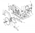 BLACK & DECKER D983 SAW ATTACHMENT (TYPE 1) Spare Parts