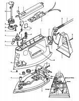 BLACK & DECKER SE80 IRON (TYPE 1) Spare Parts