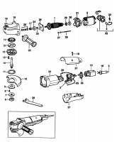 ELU EAG200 ANGLE GRINDER (TYPE 3) Spare Parts