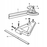 ELU 170203100 MITRE FENCE (TYPE 1) Spare Parts