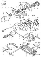 ELU MH165 CIRC. SAW (TYPE 4) Spare Parts