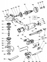 ELU WS10 ANGLE GRINDER (TYPE 1) Spare Parts