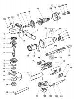 ELU WS13 ANGLE GRINDER (TYPE 1) Spare Parts