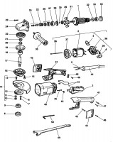 ELU WS61 ANGLE GRINDER (TYPE 1) Spare Parts