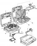 BLACK & DECKER TS30------A SANDWICH TOASTER (TYPE 1) Spare Parts