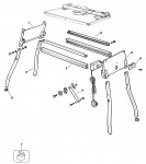BLACK & DECKER EZ35183 ROUTER/JIGSAW STAND (TYPE 1) Spare Parts