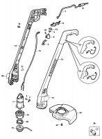 BLACK & DECKER GL200 STRING TRIMMER (TYPE 1) Spare Parts