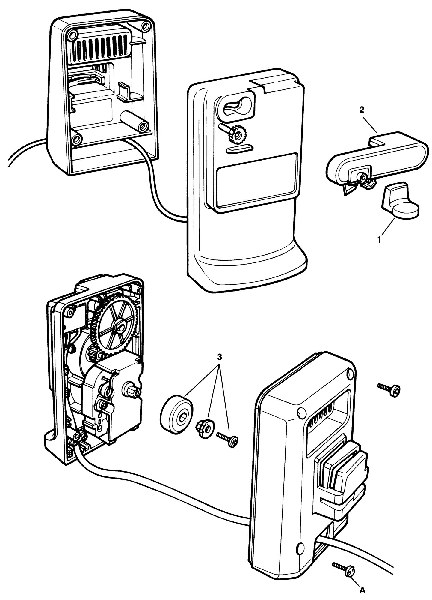 BLACK DECKER EC332 CAN OPENER TYPE 1 Spare Parts