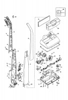 BLACK & DECKER SV3000 FLOOR VAC (TYPE 1) Spare Parts