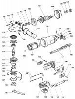 ELU WS10 ANGLE GRINDER (TYPE 3) Spare Parts