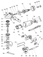 ELU WS11 ANGLE GRINDER (TYPE 3) Spare Parts