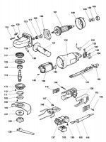 ELU WS14E ANGLE GRINDER (TYPE 3) Spare Parts