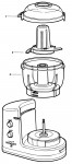 BLACK & DECKER H335 FOOD PROCESSOR (TYPE 1) Spare Parts