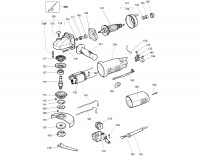 ELU WS22 SMALL ANGLE GRINDER (TYPE 1) Spare Parts