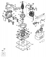 ELU VS21 SANDER PALM GRIP (TYPE 1) Spare Parts