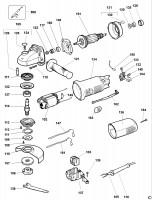 ELU WS26 ANGLE GRINDER (TYPE 1) Spare Parts