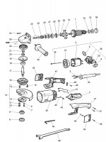 ELU WS53 ANGLE GRINDER (TYPE 2) Spare Parts