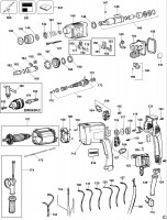 DEWALT DW563 ROTARY HAMMER (TYPE 3) Spare Parts