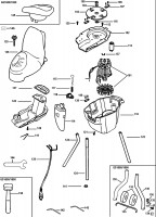 BLACK & DECKER GS1400 SHREDDER (TYPE 1) Spare Parts