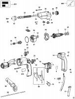 DEWALT DW241 DRILL (TYPE 3) Spare Parts