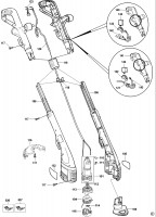 BLACK & DECKER GL650 STRING TRIMMER (TYPE 2) Spare Parts