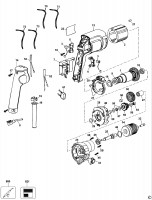 DEWALT DW221 DRILL (TYPE 3) Spare Parts