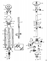 DEWALT DE0735 TRIPOD (TYPE 1) Spare Parts