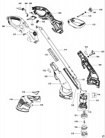 BLACK & DECKER GL675 STRING TRIMMER (TYPE 1) Spare Parts