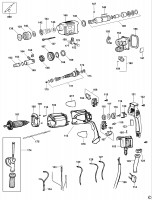 Dewalt hammer best sale drill parts