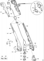 BLACK & DECKER GL650SBC STRING TRIMMER (TYPE 1) Spare Parts