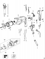 DEWALT D25104K ROTARY HAMMER (TYPE 3) Spare Parts