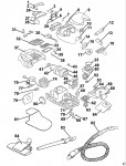 BLACK & DECKER VM250 VACUUM CLEANER (TYPE 1) Spare Parts