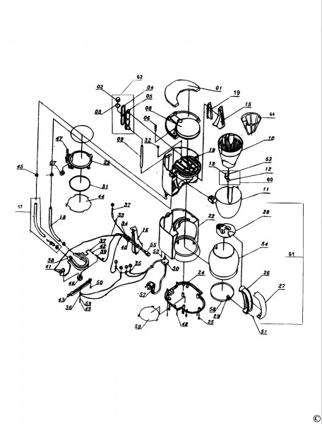 BLACK & DECKER LCM82 COFFEEMAKER (TYPE 1) Spare Parts