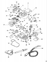 BLACK & DECKER VM450 VACUUM CLEANER (TYPE 1) Spare Parts